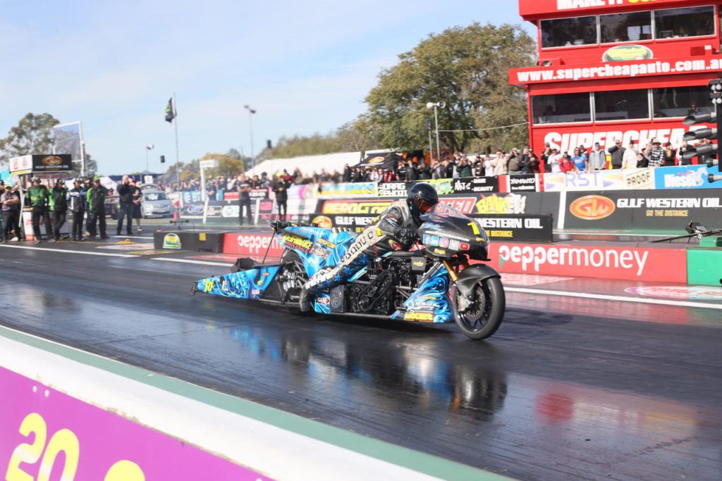 Chris Matheson Top Fuel Motorcycle