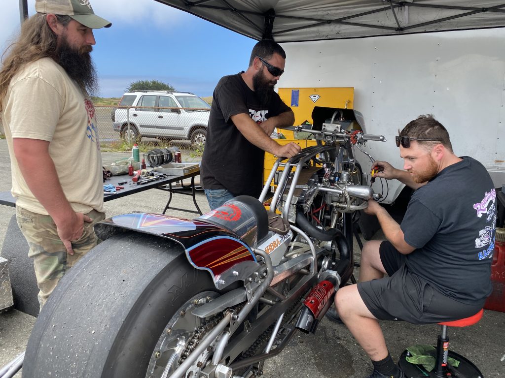 Stephen Ruggiero Pro Fuel Harley Pits