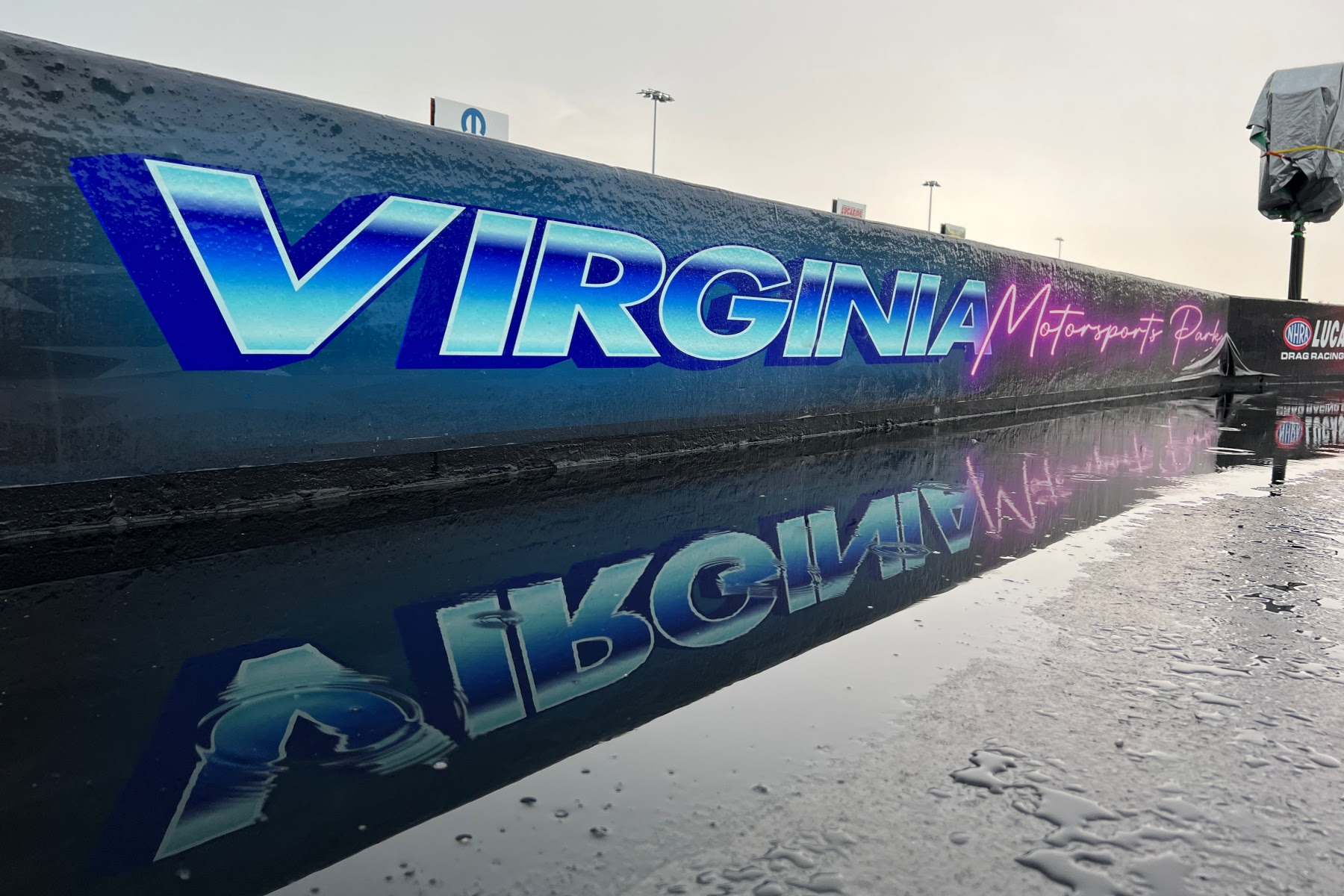 Rain at Virginia Motorsports Park