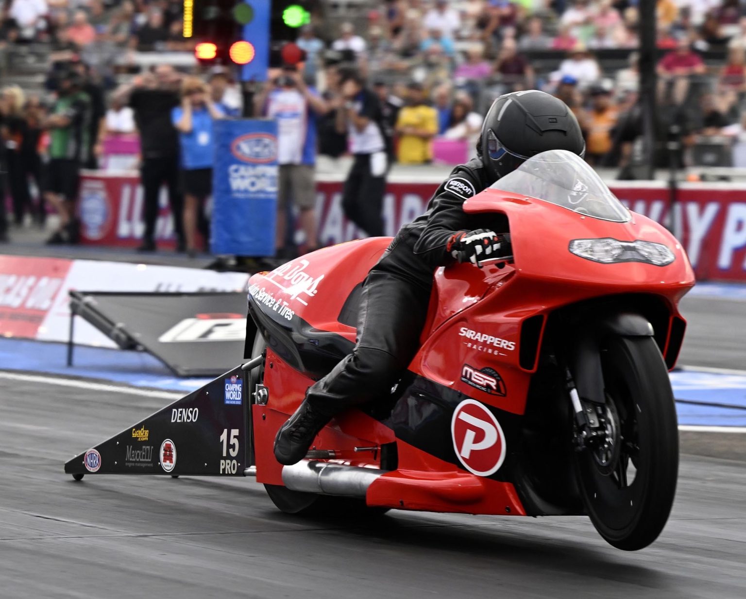 Jianna Evaristo Races to Quarterfinal Finish at US Nationals Drag