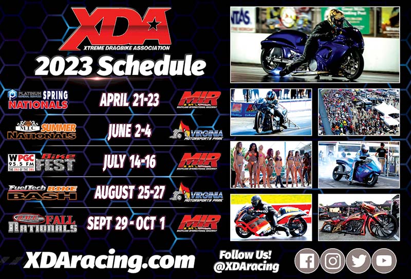 2023 XDA Schedule