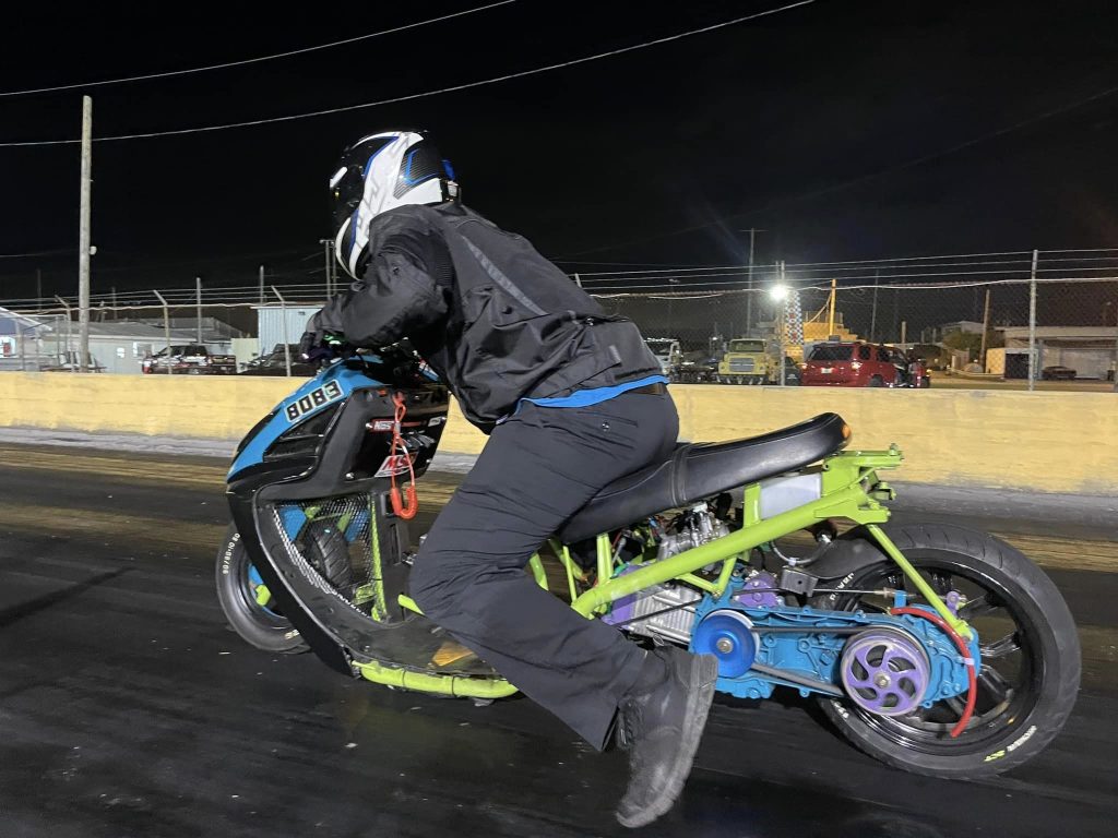 Insane Nitrous Scooter! Drag Bike News