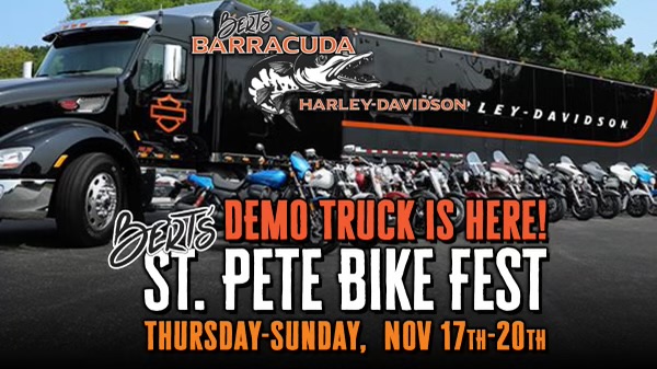 Barracuda Harley Demo Truck