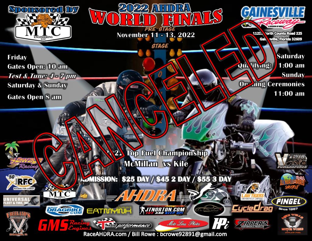 AHDRA Gainesville World Finals