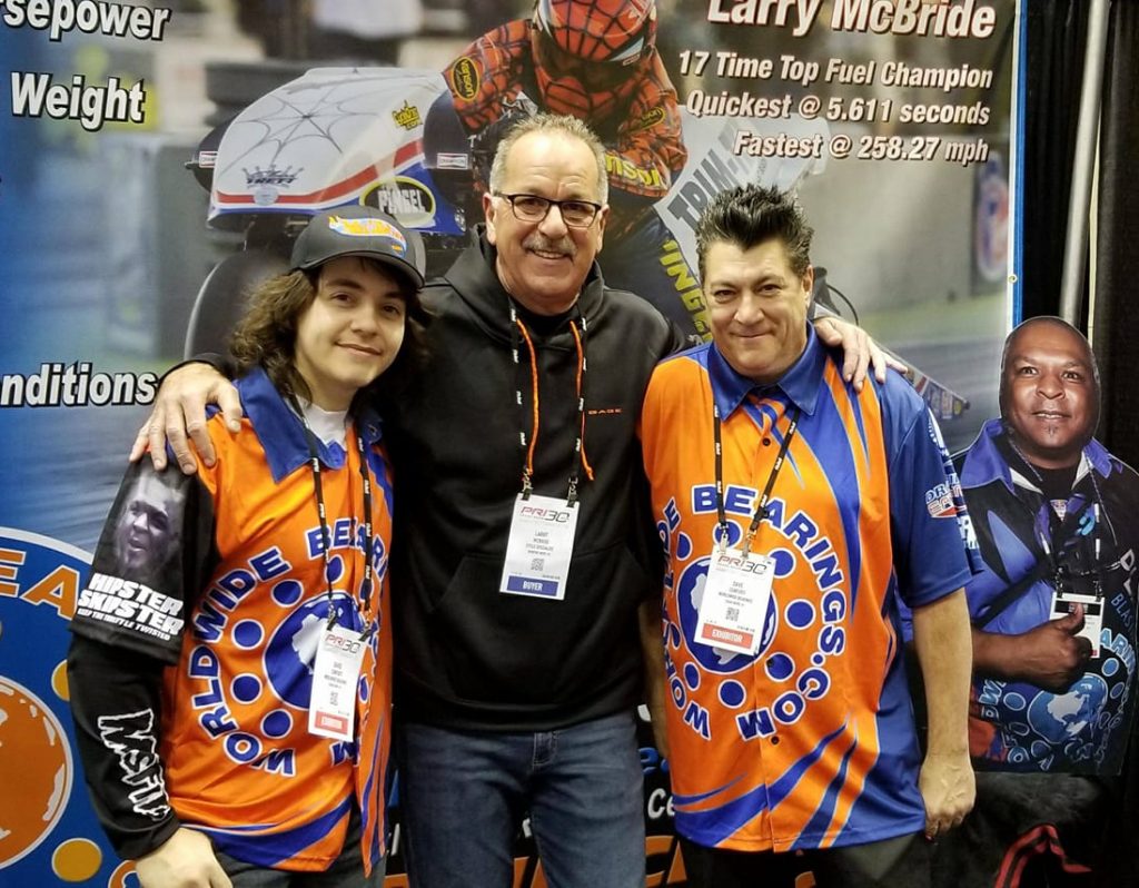 Larry McBride, Dave Conforti and son