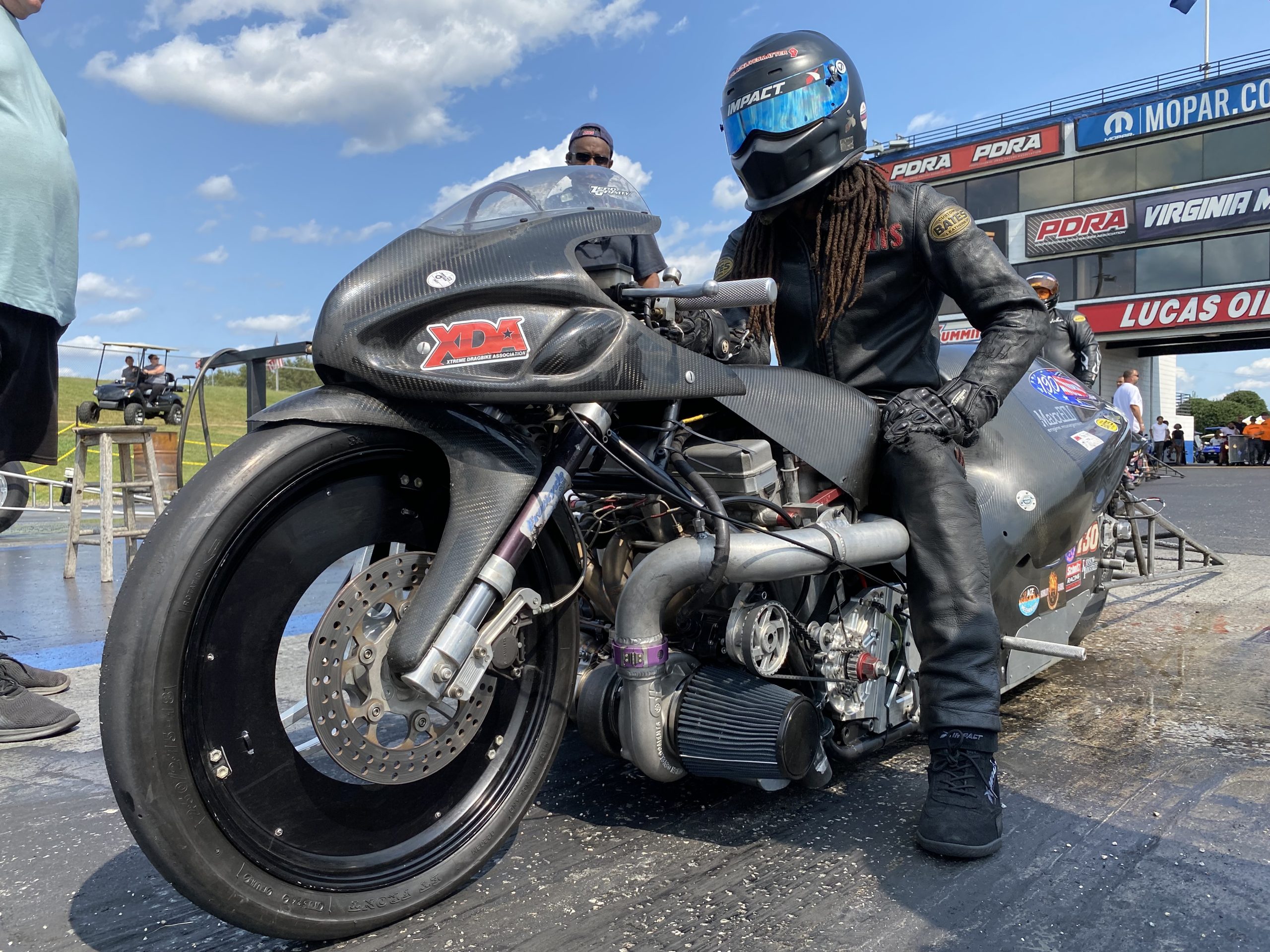 Chris Garner Jones Turbo Drag Bike