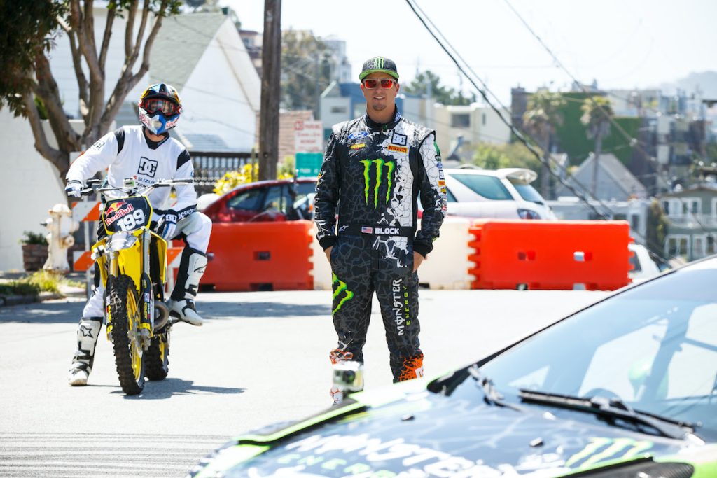 Ken Block, Travis Pastrana