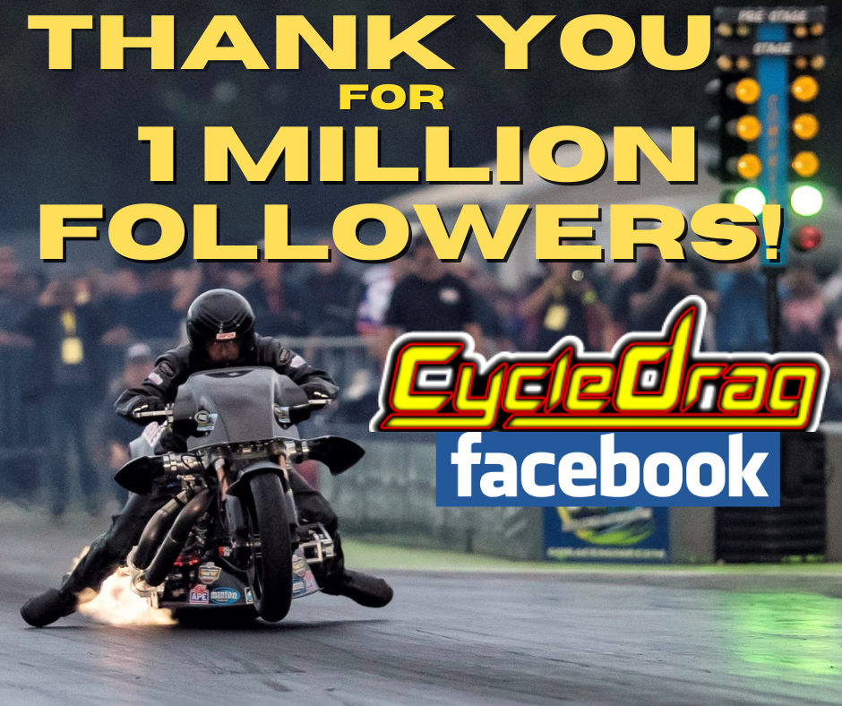 Cycledrag Facebook hits 1 million Followers