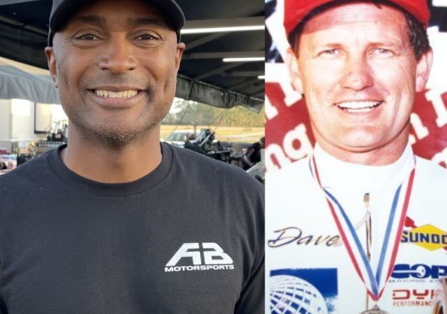 Antron Brown and Dave Schultz