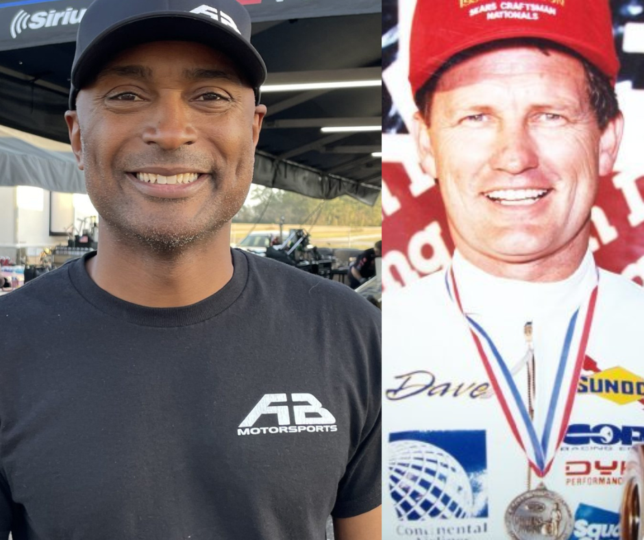 Antron Brown and Dave Schultz