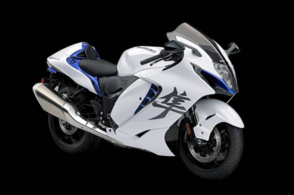 2023 Suzuki Hayabusa Pearl Vigor Blue/Pearl Brilliant White