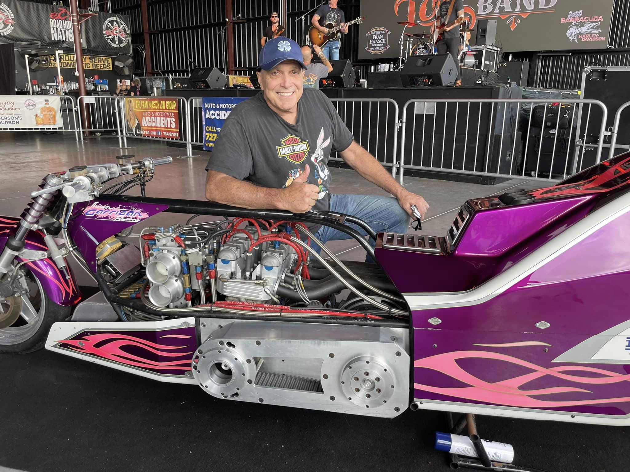 Top Fuel Motorcycle Owner Valiantly Fighting Cancer Drag Bike News