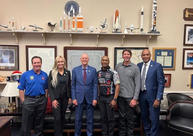 Antron Brown, Ron Capps on Capitol Hill