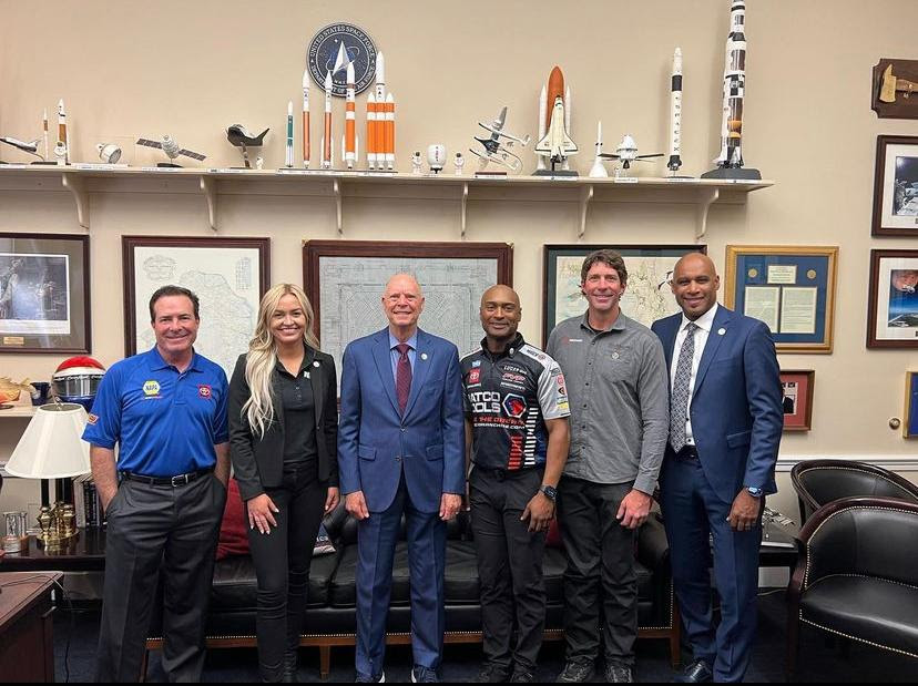 Antron Brown, Ron Capps on Capitol Hill