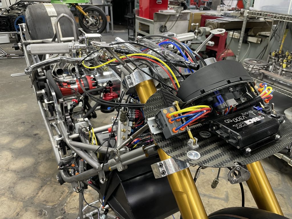 Dave Vantine Top Fuel Motorcycle