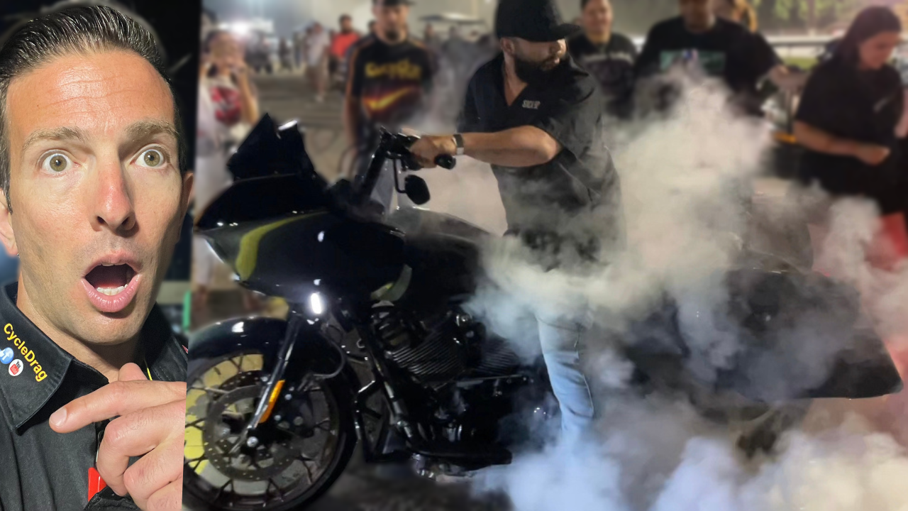 Harley Bagger Burnout