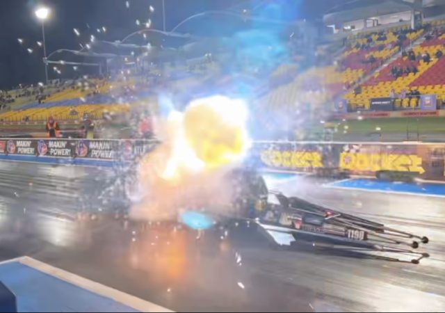 Top Fuel Motorcycle Gone Wrong