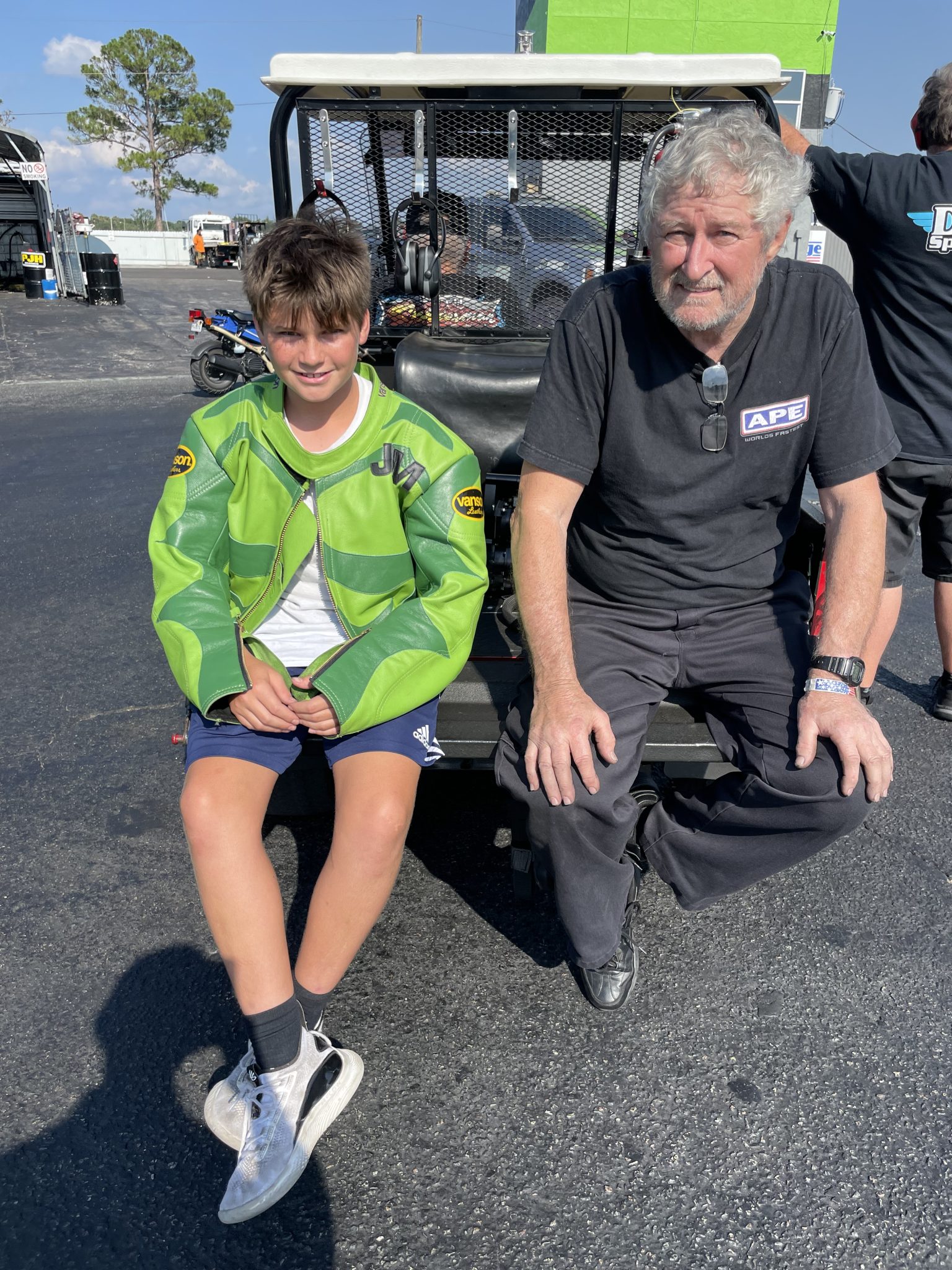 Jimmy “The Hulk” Brantley Impressive at Top Fuel Motorcycle Test