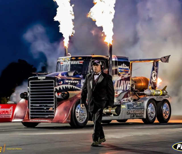 Norwalk Night Under Fire Jet Truck