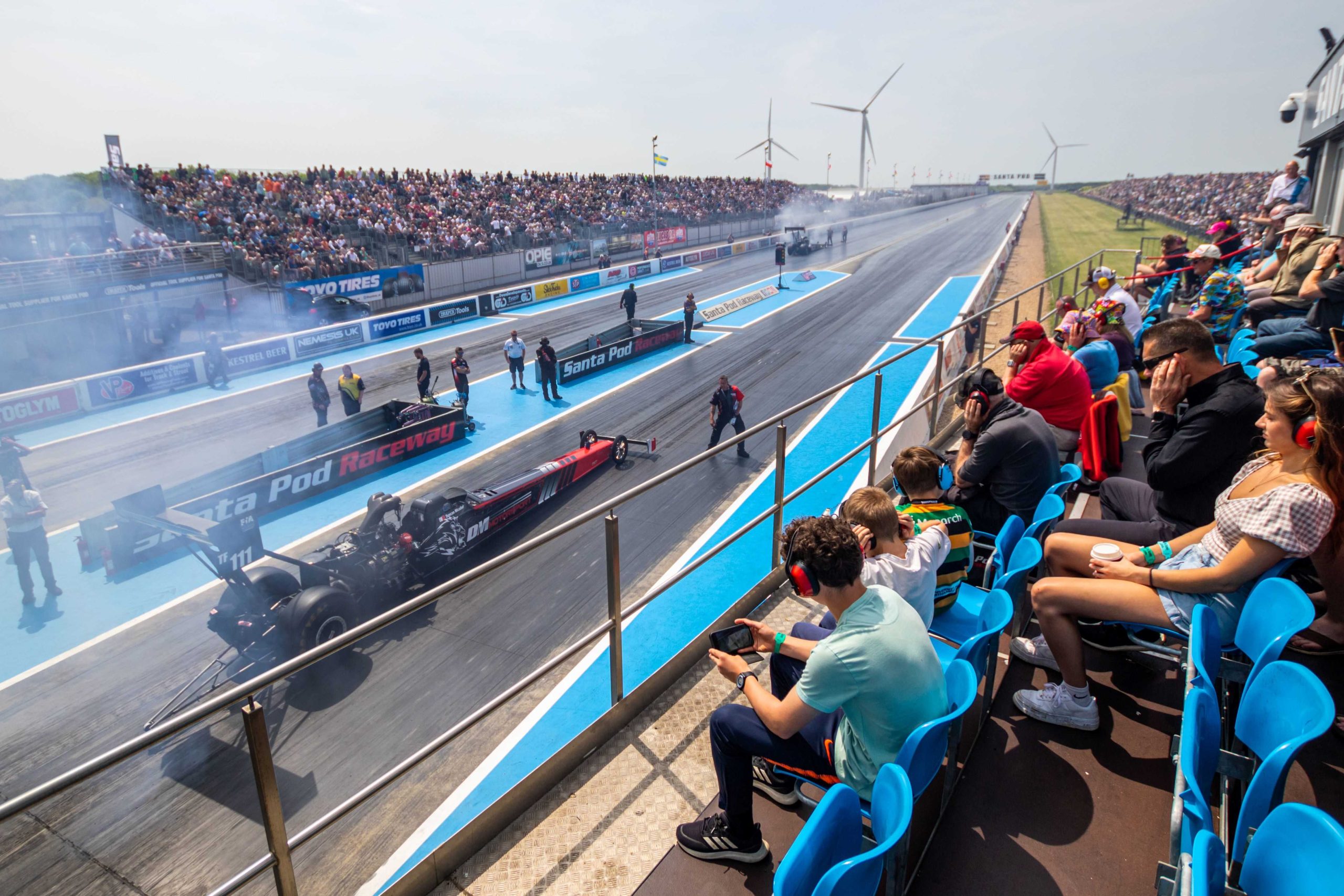 Santa Pod Top Fuel