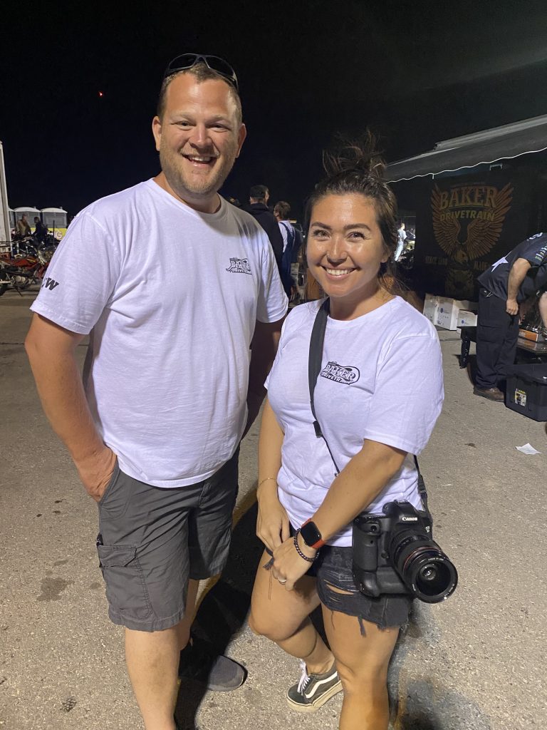 Bert's daughter Michele Baker and team