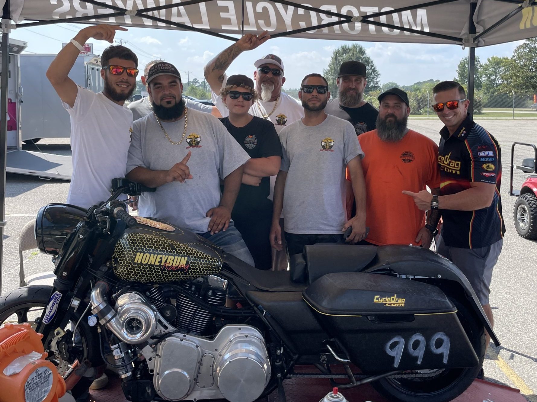 Team "Honeybun" Harley Bagger