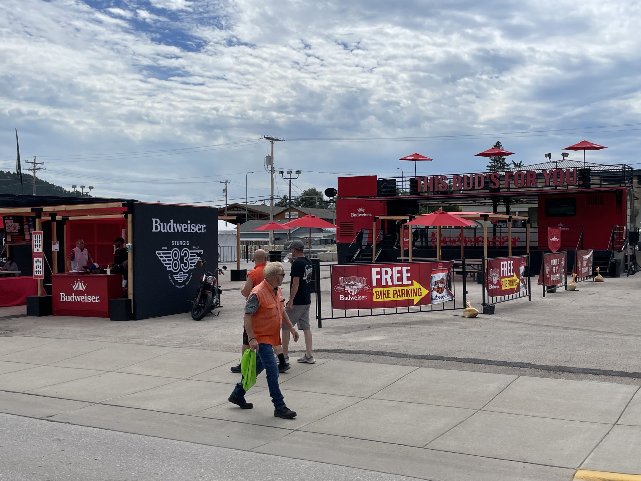 Sturgis Budweiser Tent