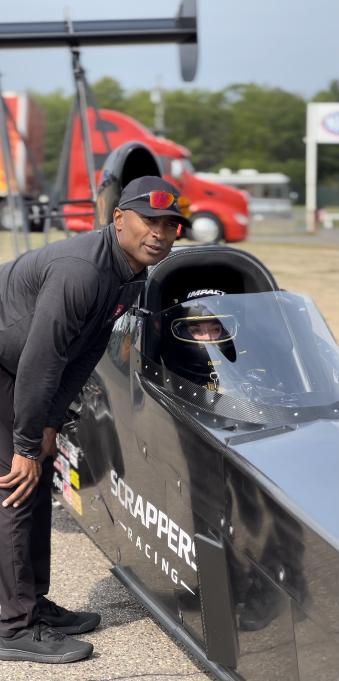 Antron Brown and Angelle Sampey