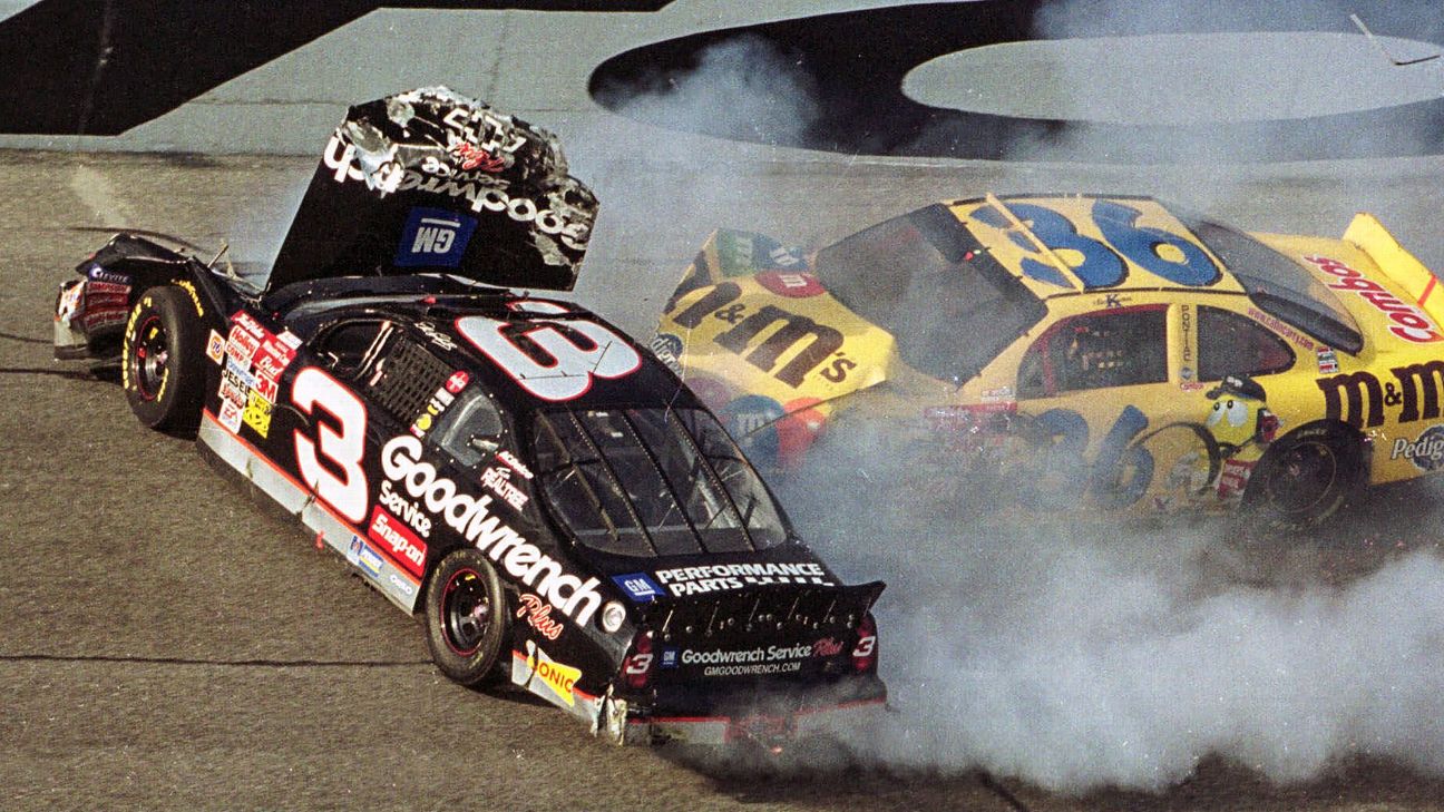 Dale Earnhardt Sr. at the 2001 Daytona 500