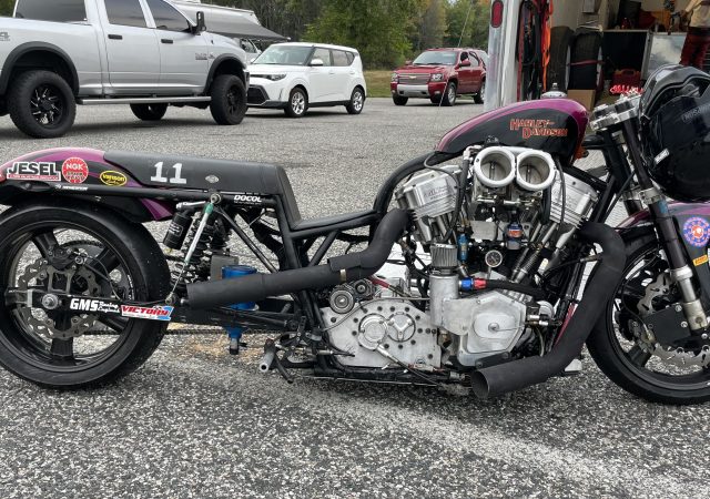 World's Fastest Street Tire Harley of Gregg Dahl
