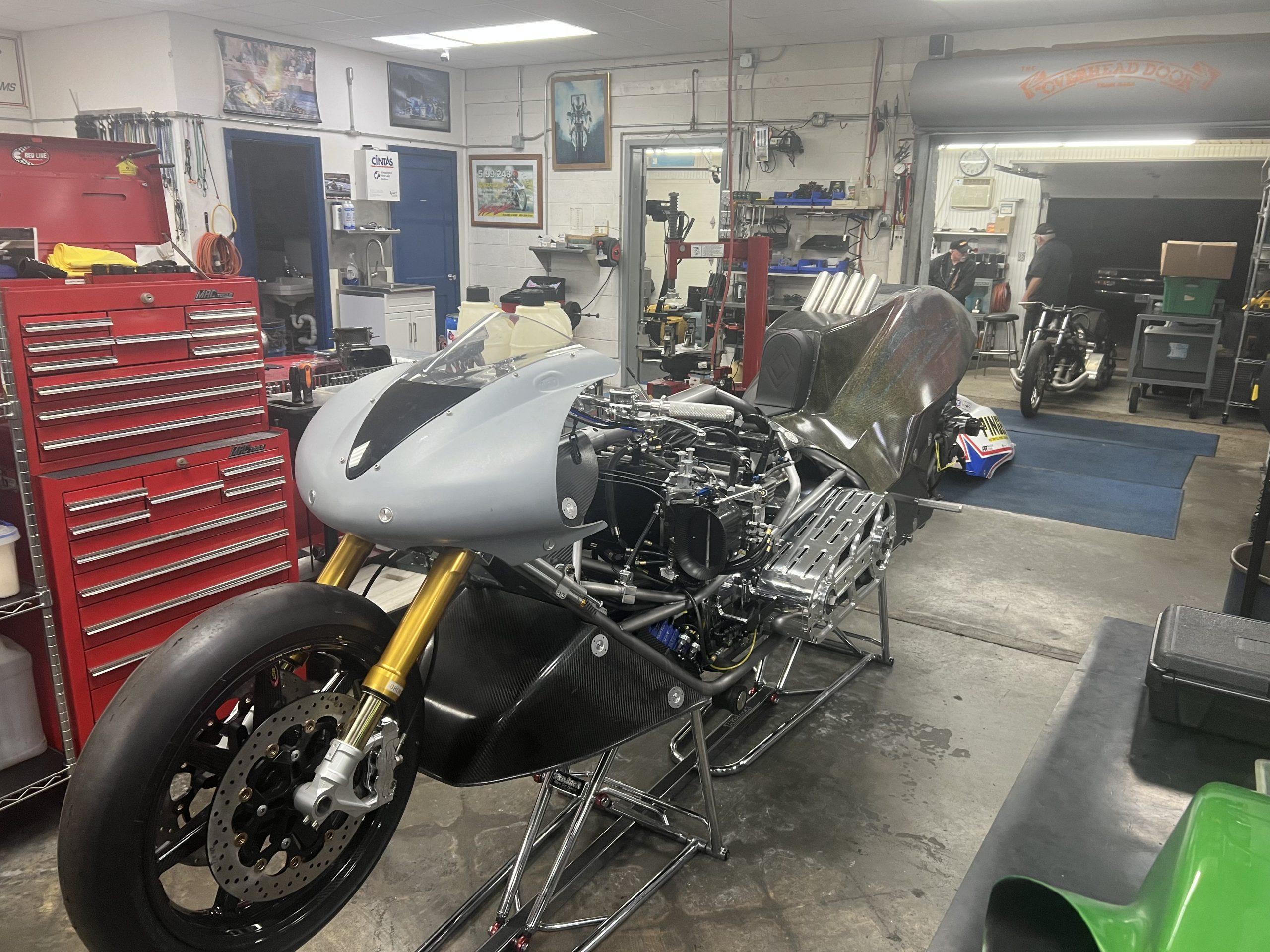 Dave Vantine New Top Fuel Motorcycle