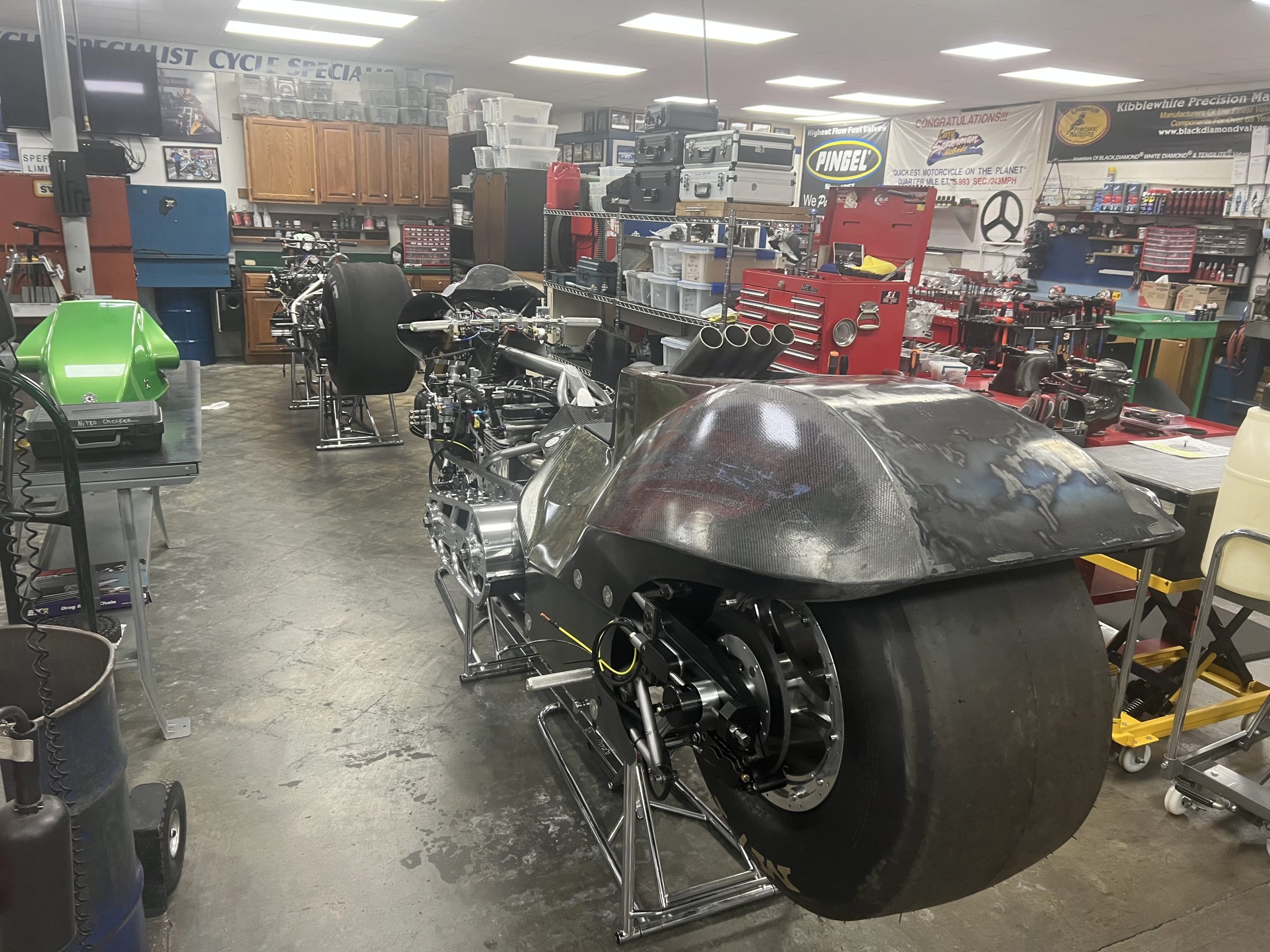 Dave Vantine New Top Fuel Motorcycle