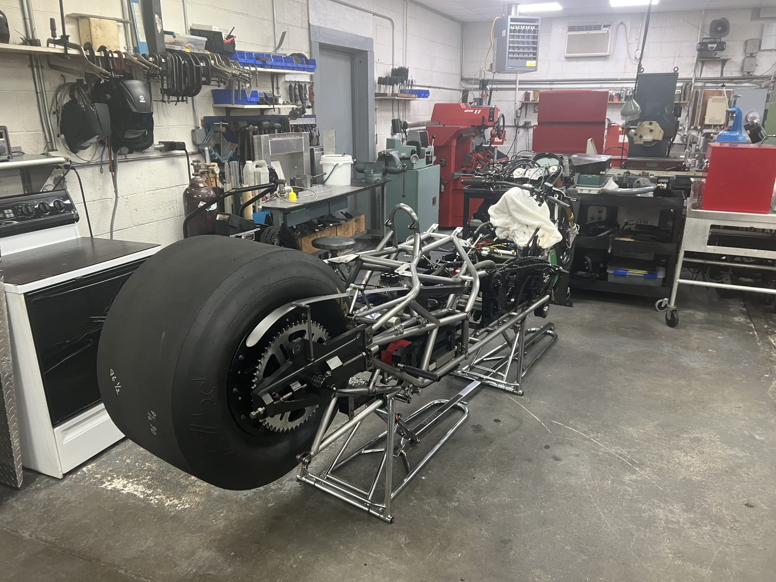 Dave Vantine New Top Fuel Motorcycle