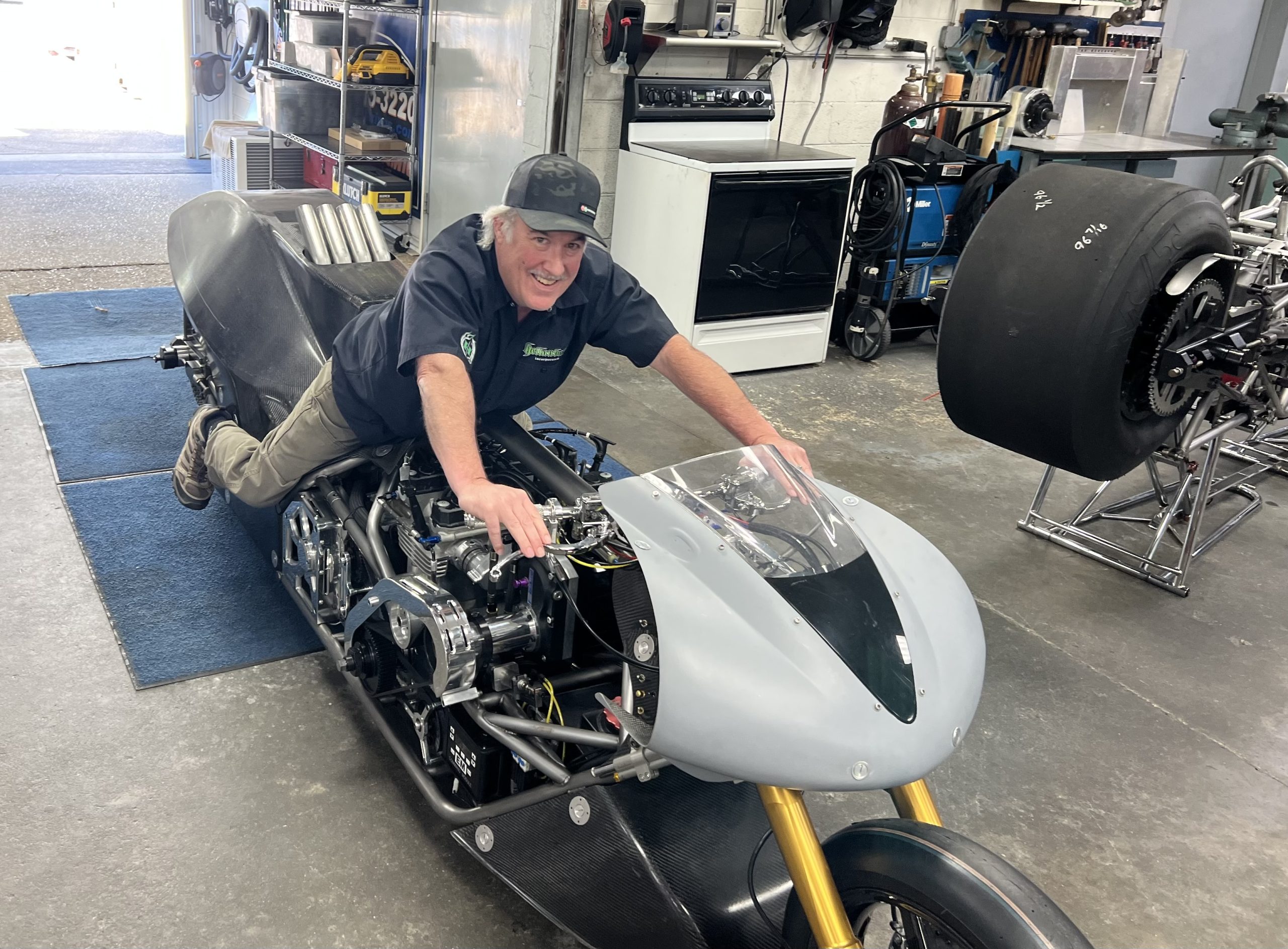 Dave Vantine - New Top Fuel Motorcycle
