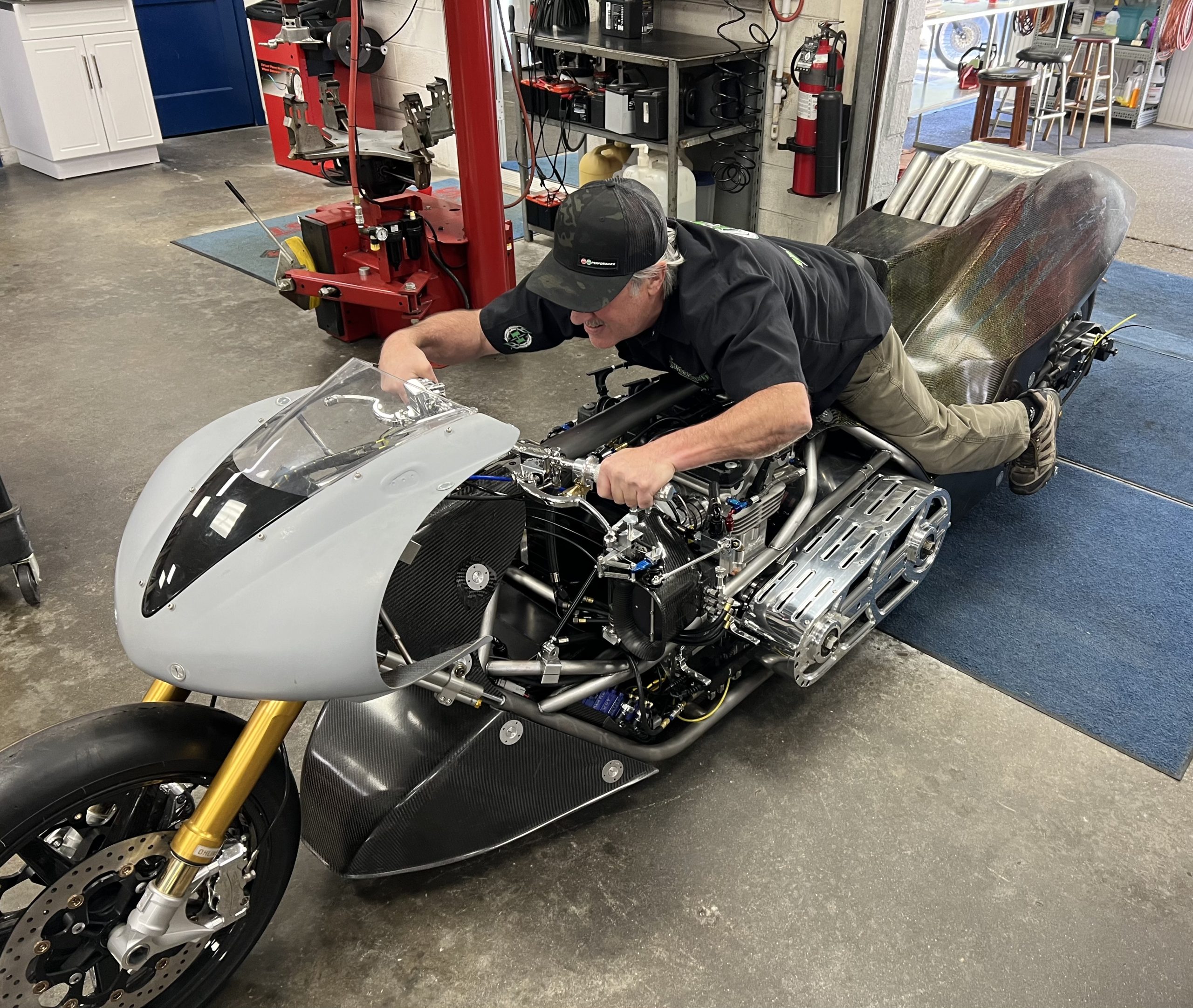 Dave Vantine - New Top Fuel Motorcycle