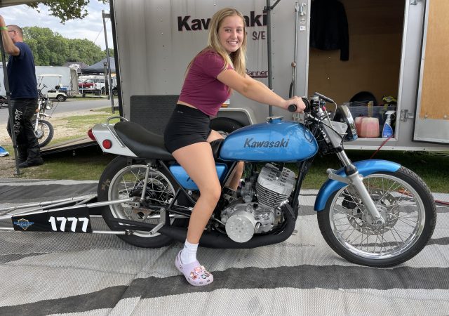 Bailey Derrick, Two Stroke Drag Racing