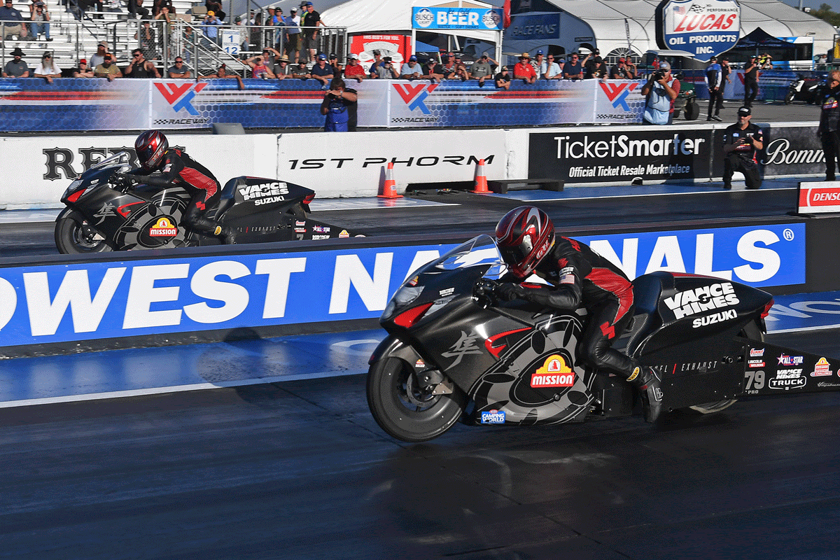 NHRA Vance & Hines Team