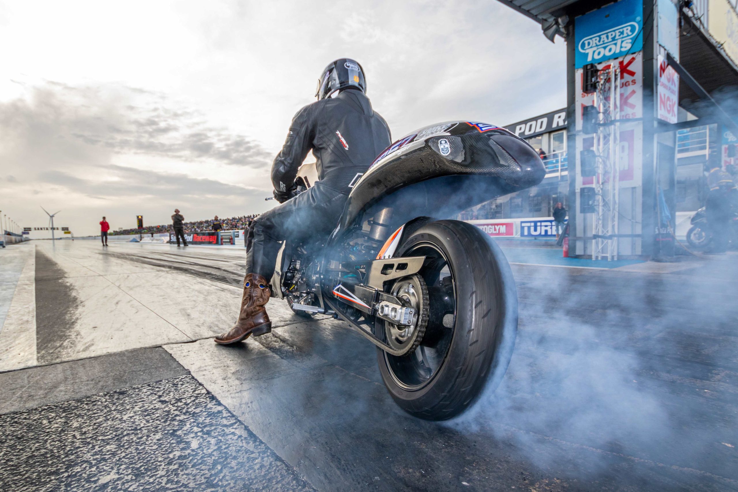 Santa Pod Drag Bike