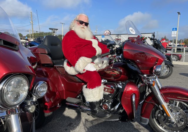Santa Claus Biker