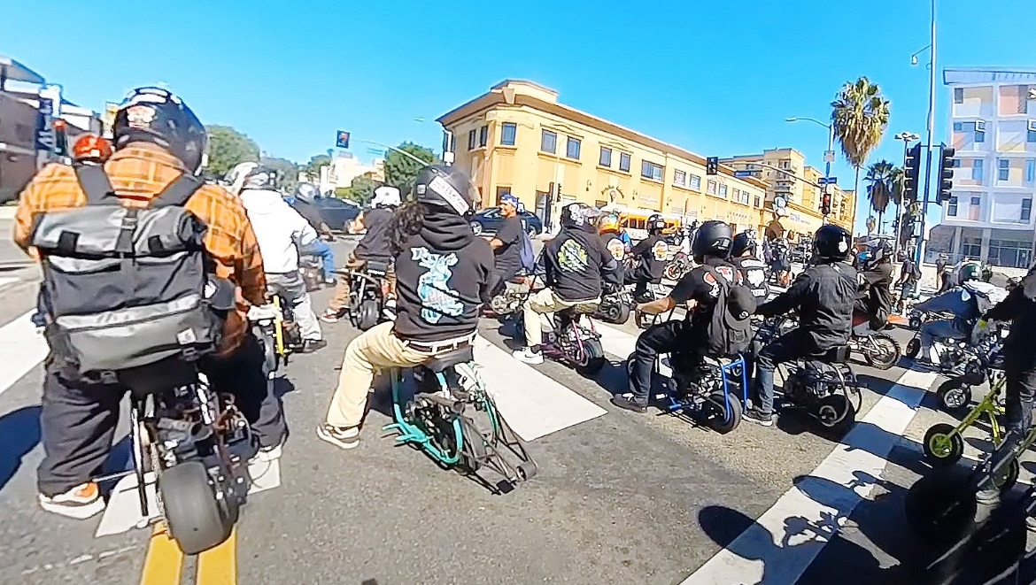 Mini Bike Street Gang