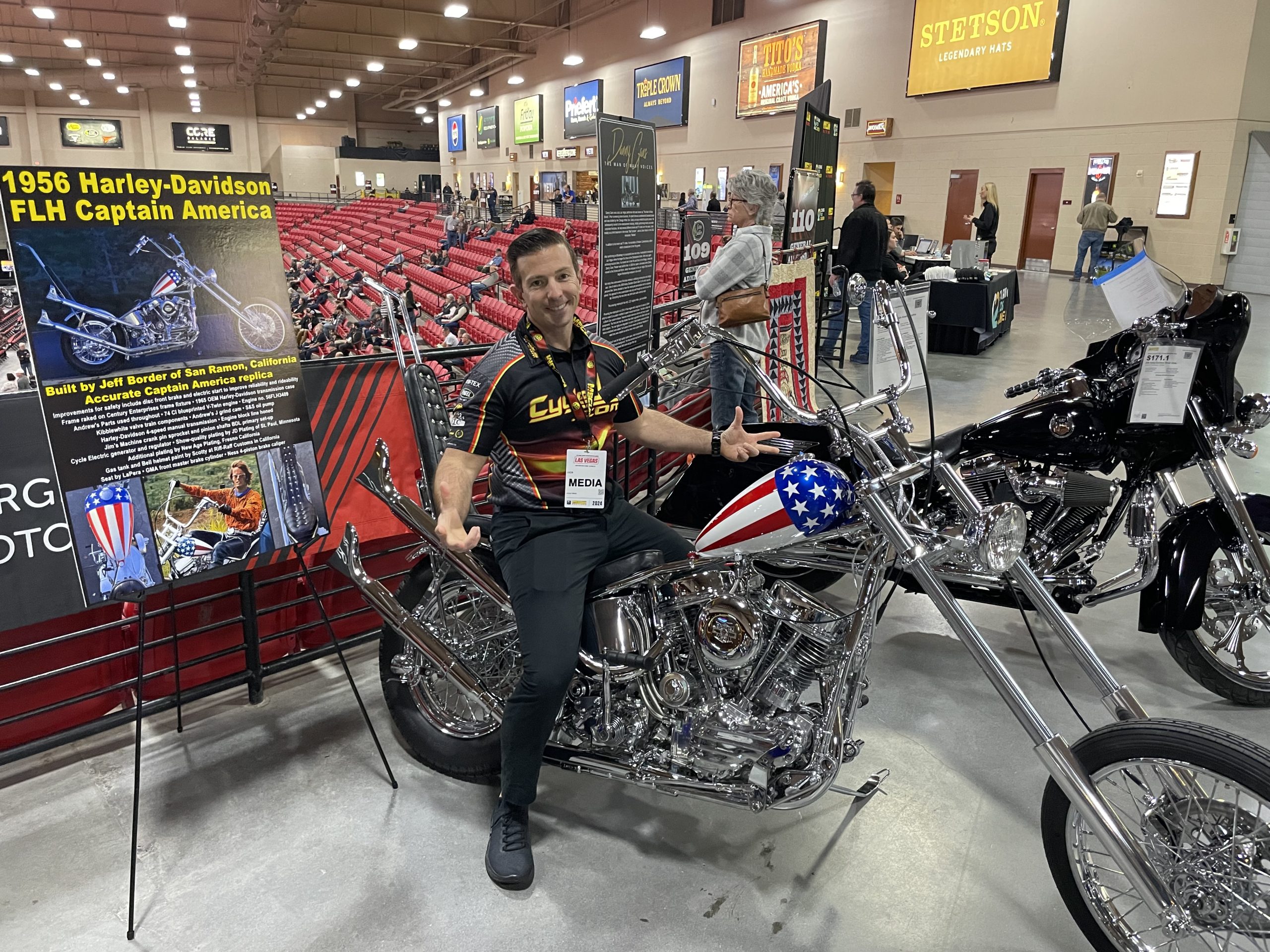 Mecum Motorcycle Auction, Captain America Chopper