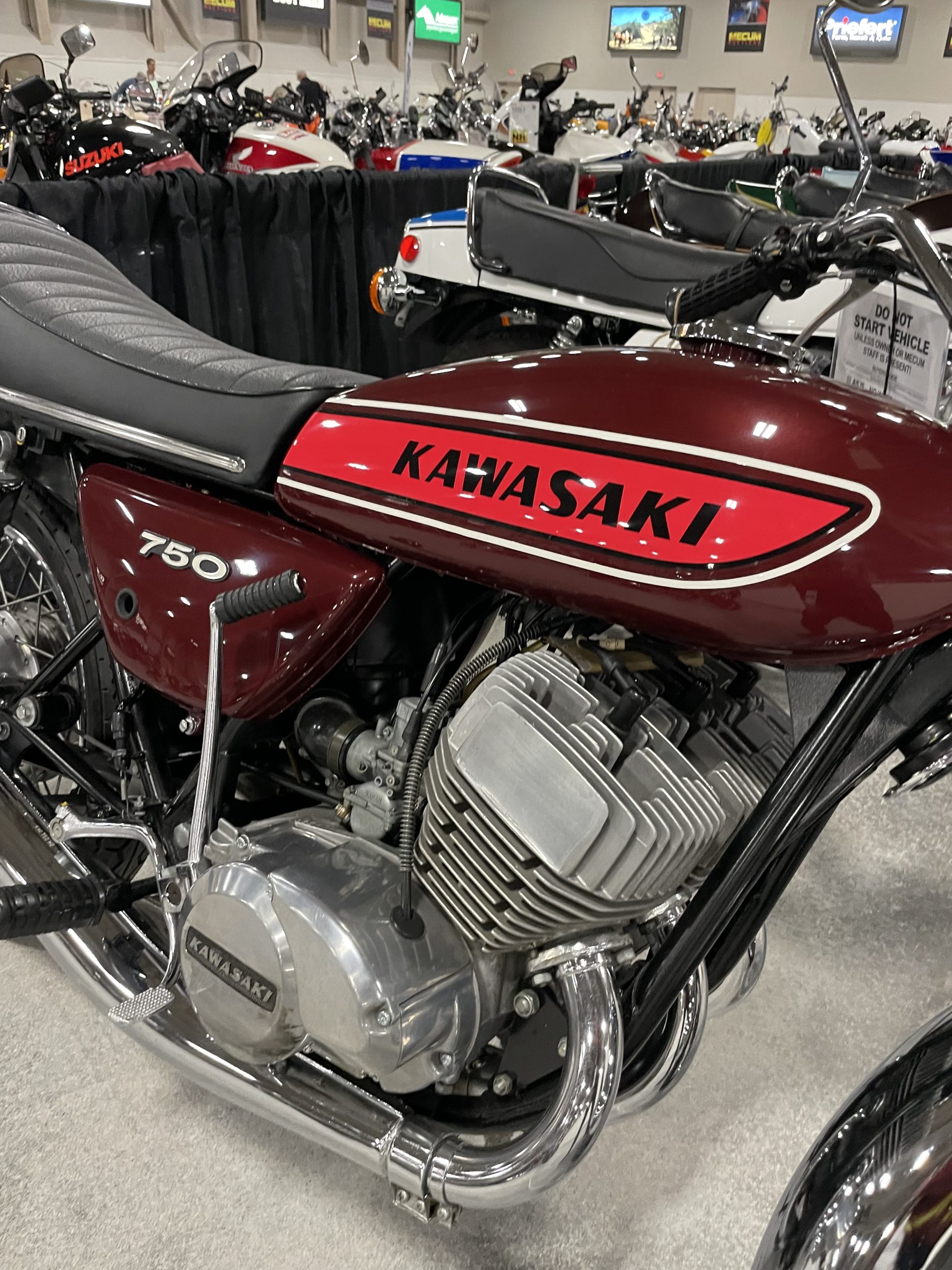 Mecum Motorcycle Auction, Kawasaki H2 750