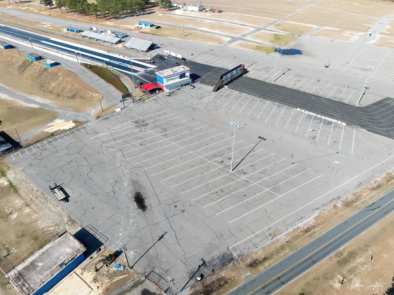 Rockingham Dragway Paving