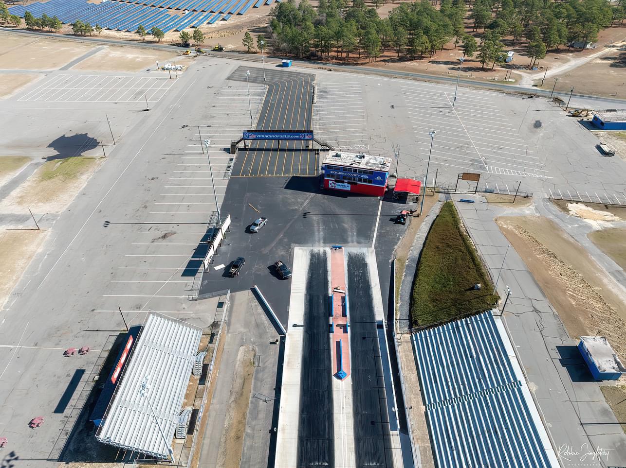 Rockingham Dragway Paving