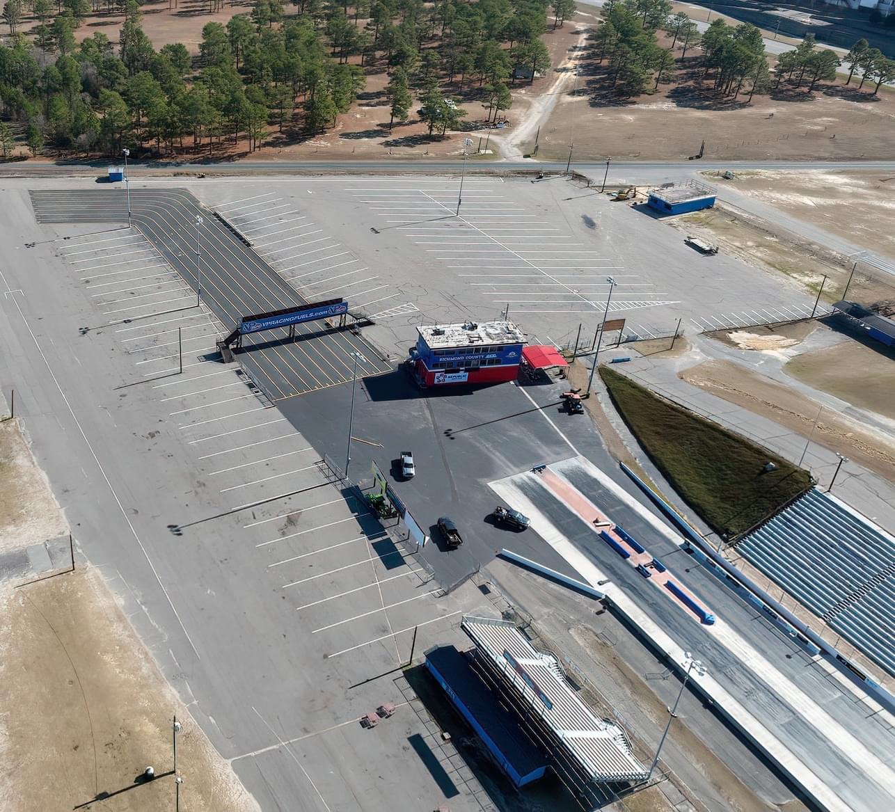 Rockingham Dragway Paving