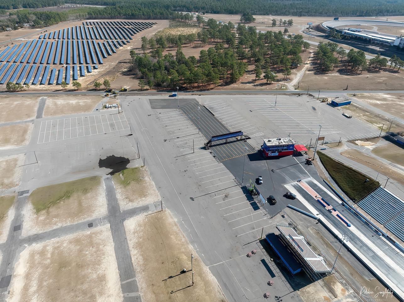 Rockingham Dragway Paving