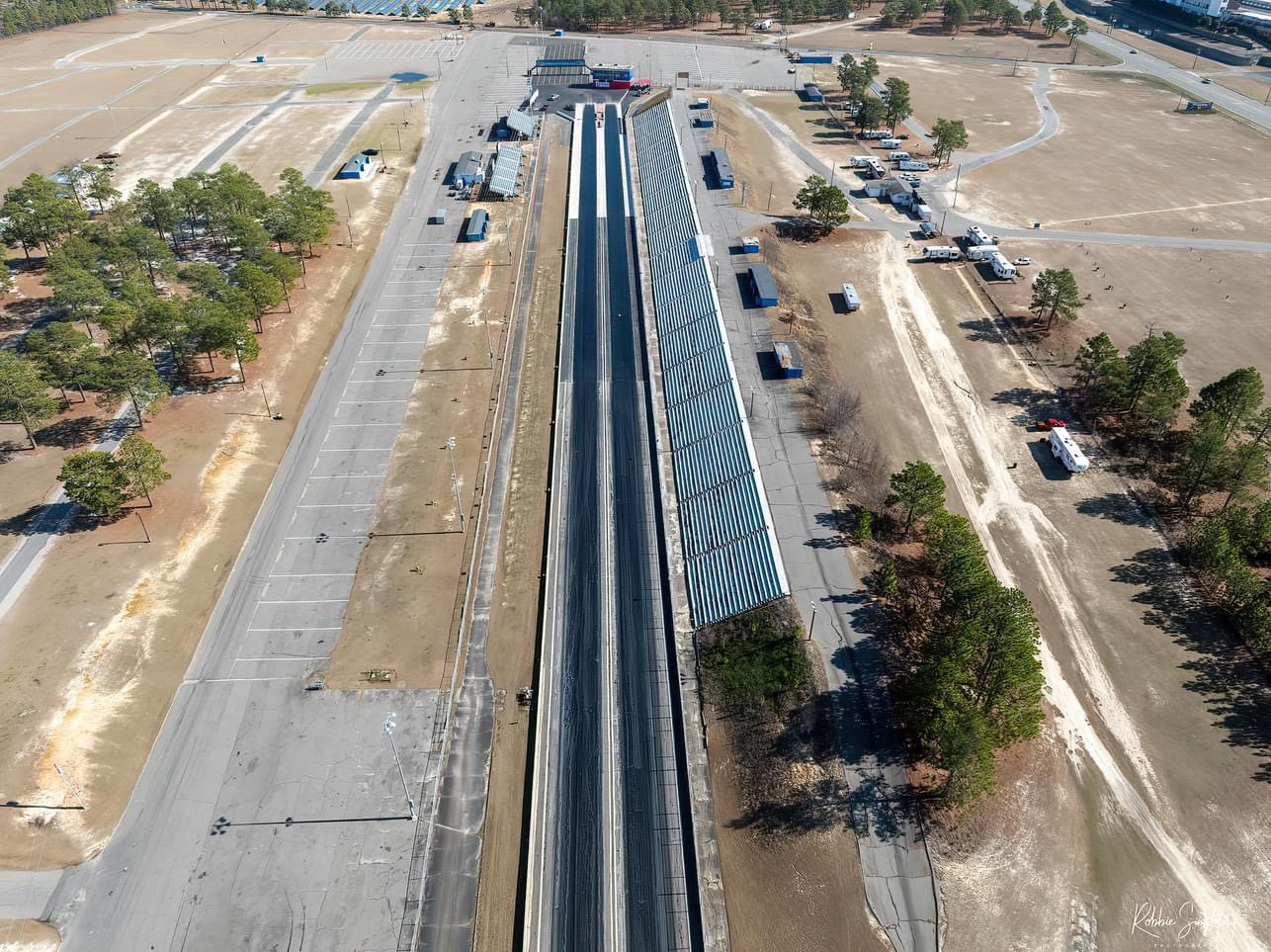 Rockingham Dragway Paving