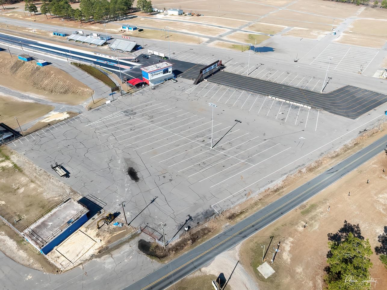 Rockingham Dragway Paving