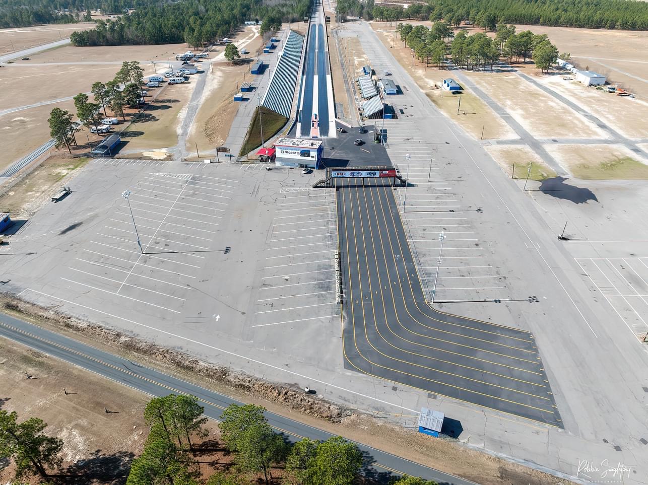 Rockingham Dragway Paving