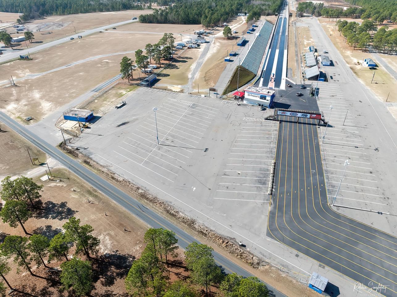 Rockingham Dragway Paving